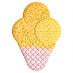 Icecream cone licky mat