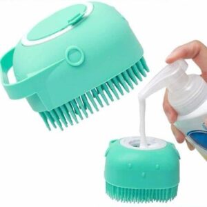 Silicone bath brush